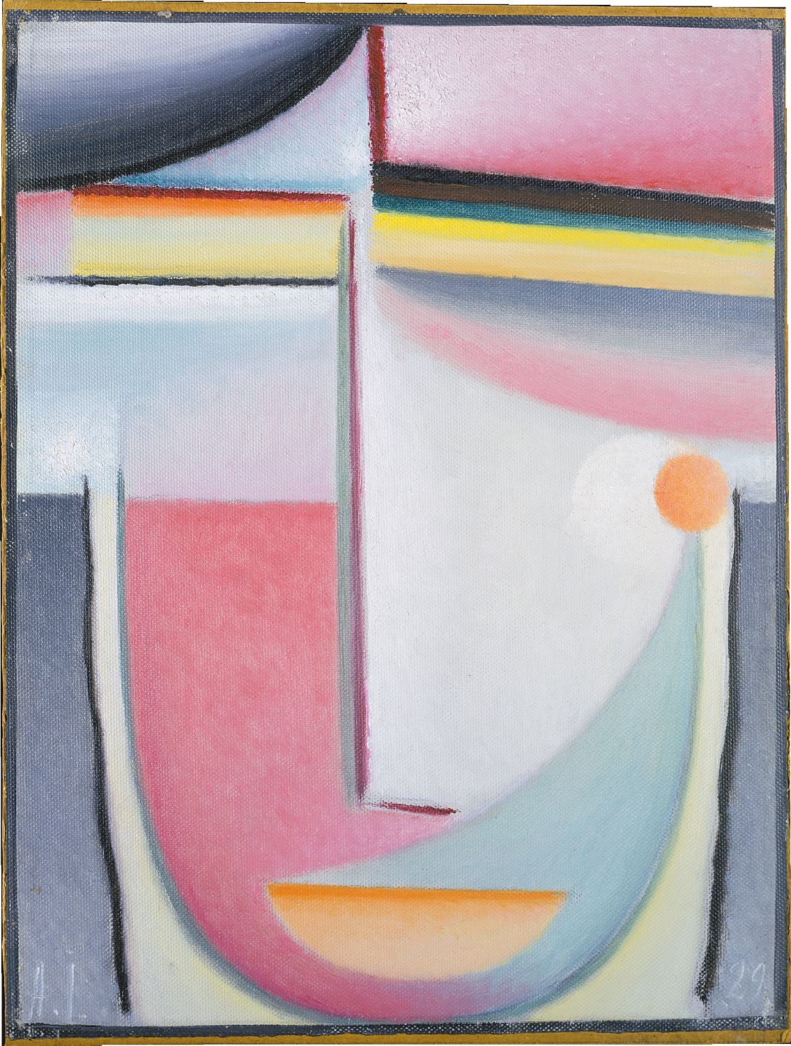 Alexej von Jawlensky: Abstract Head: Symphony in Pink, 1929