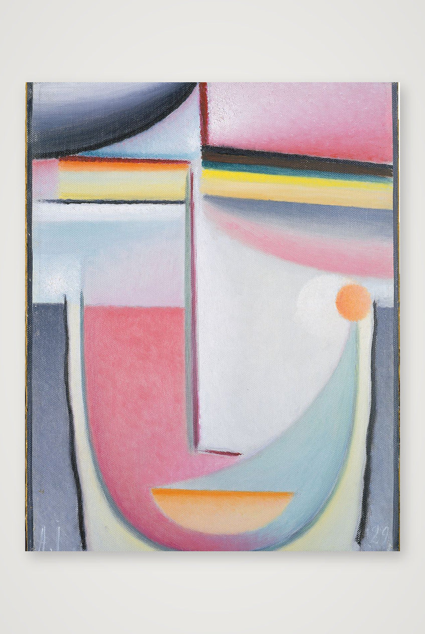 Alexej von Jawlensky: Abstract Head: Symphony in Pink, 1929 — 40×50cm, 16×20" Print only