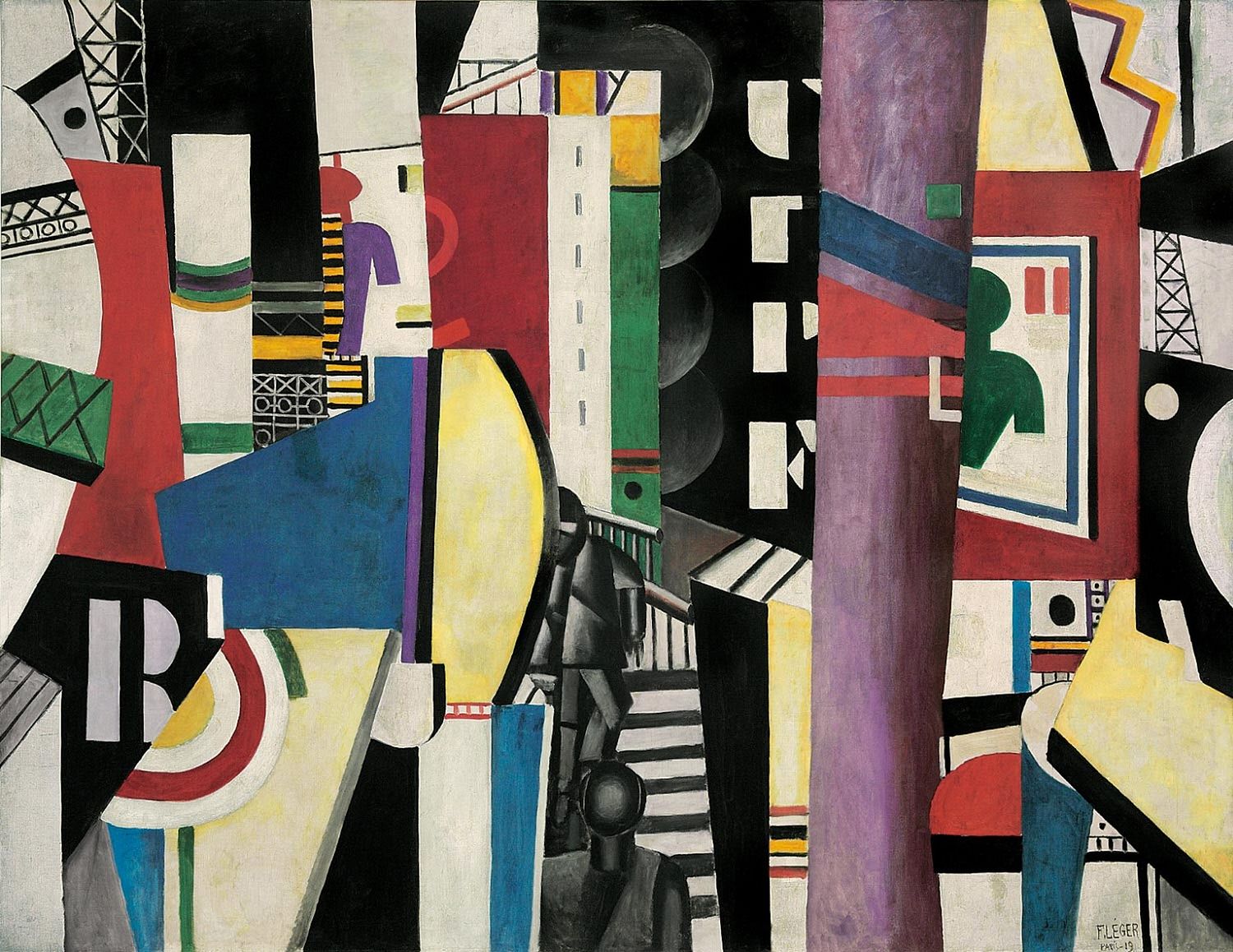 Fernand Léger: The City, 1919