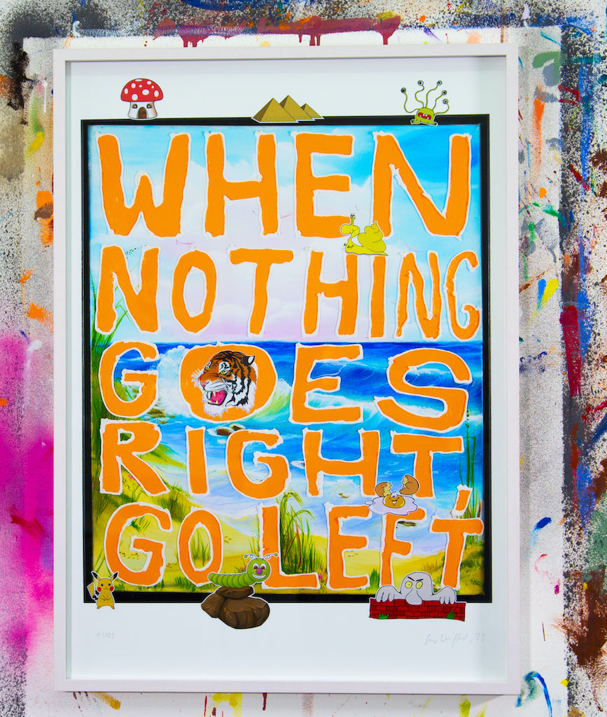 Georg Weißbach: When nothing goes right, go left - supersicko art